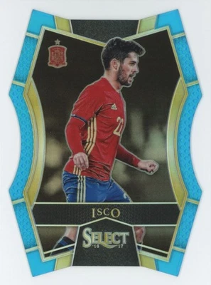 2016 Panini Select LIGHT BLUE Die-Cut Isco /249 #186 A1 - Image 1 of 2