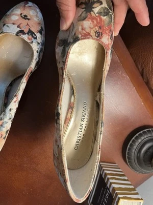 Christian Siriano para Bombas Payless Diseño Floral Plataforma Mujer 5.5 Foto 1 de 3