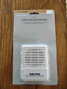 NEW Vintage NOS RadioShack 277-1008 Mini Amplifier Speaker Electronics Audio - Zdjęcie 1 z 5