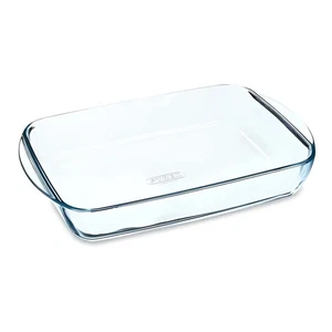 Teglia Lasagnera Rettangolare Vetro Pyrex Trasparente 40x28 cm - Foto 1 di 1