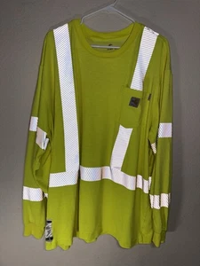 LANGÄRMLIGES LIMETTENGRÜNES HERRENHEMD VON CARHARTT. GR XXL - Bild 1 von 3