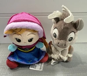 Disney Parks Wishables - Frozen Ever After - Peluche Sven Renna e Anna - Foto 1 di 4