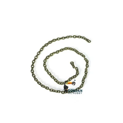 Tank Model Parts Metal Chain for Heng Long 1/16 RC Tanks King Tiger Sherman T90 - image 1 of 4