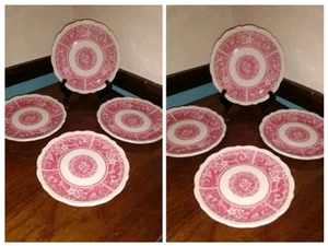 Lot 4 Syracuse China Strawberry Hill 6.5" Dessert Bread Side Plates Dishes  - Picture 1 of 4