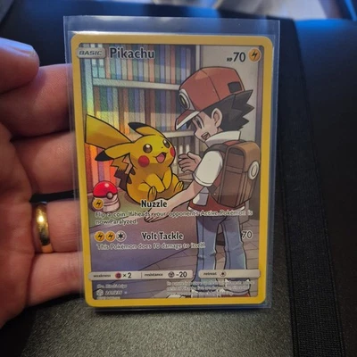 Pokémon TCG Pikachu Cosmic Eclipse 241/236 Holo Secret Rare NM/M - Image 1 of 2