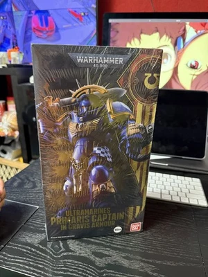 Bandai: Ultramarines Primaris Captain in Gravis Armour (2022) - Image 1 of 4