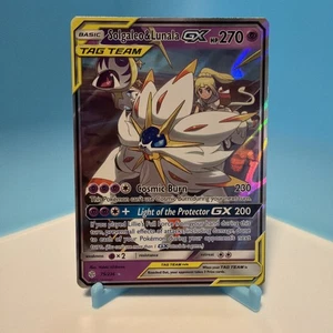 Solgaleo & Lunala GX 75/236 Sm-Kosmische Finsternis Pokemon TCG - Bild 1 von 2