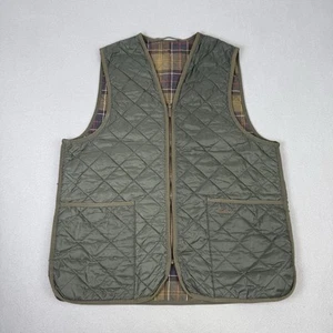 Barbour Weste Herren 40 grün Steppweste Zip In Liner Weste Outdoor Country - Bild 1 von 15