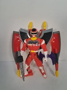 Vintage 1997 Bandai Power Rangers In Space Red Battlelized Ranger Actionfigur - Bild 1 von 2