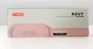 TYMO Plancha Rizadora Compacta Rovy y Crimpadora de Pelo Onda Rosa 1" Sellada Nueva En Caja - Imagen 1 de 7
