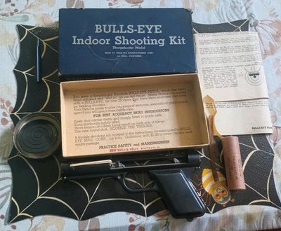 Bullseye Kit de Tiro Interior Sharpshooter Modelo Con Caja No Funciona Daisy Crosman Foto 1 de 4