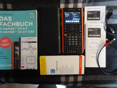 CAS-Grafikrechner Texas Instruments TI-Nspire CX II-T ~ GTR m.aktueller Software - Bild 1 von 4