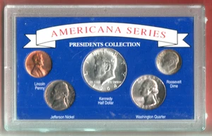 1991 Americana Series Presidents Collection 1964 5-Coin Set - Bild 1 von 8