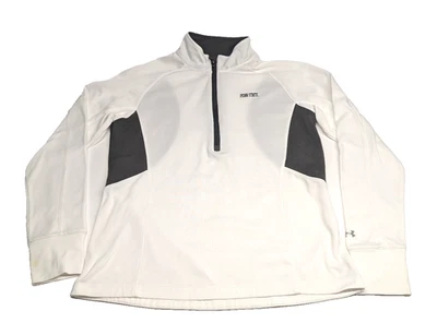 Suéter Under Armour Penn State ColdGear 1/4 Cremallera Blanco XL Semi-Ajustado Foto 1 de 4
