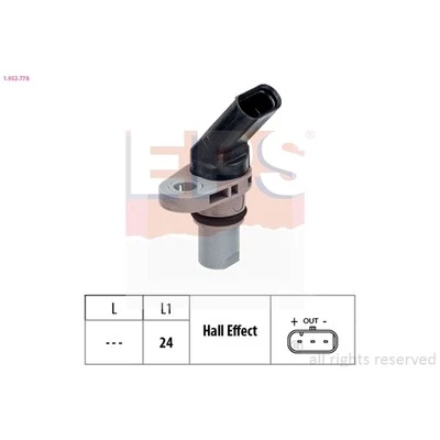 ORIGINAL® Eps Sensor, Motordrehzahl für VW POLO V PASSAT B7 Variant TOURAN - Bild 1 von 4