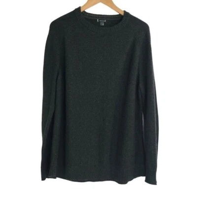 Suéter Smartwool Para Hombre Talla XL Verde Oscuro Mezcla Lana Merino Cuello Redondo Foto 1 de 4