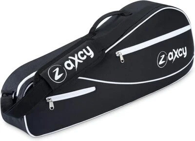 ZAXCY TENNIS BAG - Fits 3 Rackets Adjustable Strap & Protective Pad for Tennis