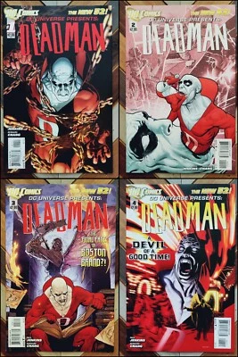 DC UNIVERSE Presents: DEADMAN #1-4 (DC 2011) VF/NM BOSTON BRAND Limited Series - Image 1 of 4