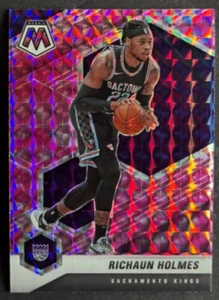 2020-21 Panini Mosaic Richaun Holmes #142 Mosaic Camo Pink - Picture 1 of 2