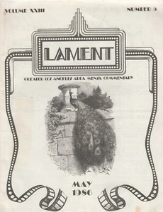 LAMENT, THE MENSA MAGAZINE, MAY 1986 AND MARCH 1987 - Imagen 1 de 6