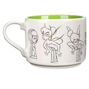 Disney Tinker Bell Animation Sketch Mug  From the Disney Classic Movie Peter Pan - Picture 1 of 4