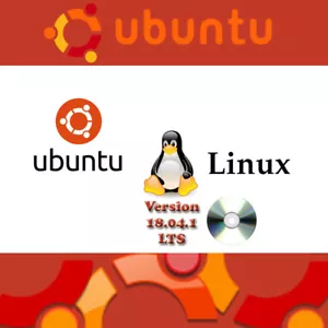 Ubuntu Desktop Linux 18.04 Full Install DVD 64 bit - Picture 1 of 1