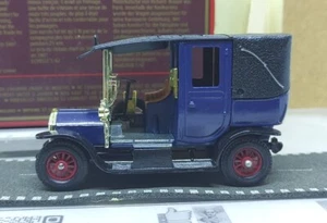 MATCHBOX 1:42 scale Unic Taxi 1907 #Y-28 Models Of Yesteryear con box - Foto 1 di 11