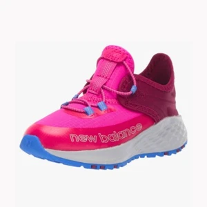 NIB New Balance Infant Fresh Foam Trail Roav V1 Sz 4 Carnival/Sedona/Cobalt - Picture 1 of 17
