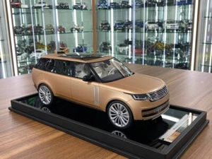 1/18 Resin Land Rover Range Rover Sunset Gold Matt by MotorHelix - Picture 1 of 10