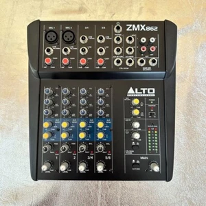 Alto Professional 6 Channel Compact Mixer ZEPHYR ZMX862 Effector AUX RETURN IN - Picture 1 of 3