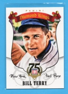 2014 Panini Hall of Fame Bill Terry #27 Diamond Kings - Picture 1 of 2