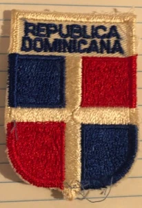 TOPPA VINTAGE REPUBBLICA DOMINICANA SOUVENIR PATCH - Foto 1 di 2