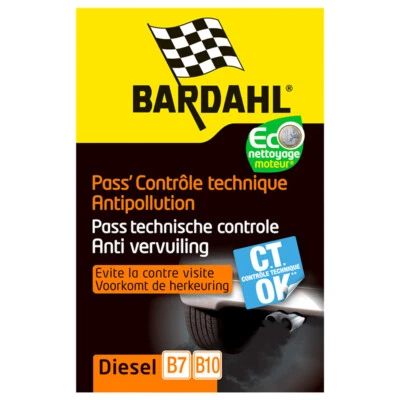 Pass contrôle technique diesel : décrassant moteur & stop fumées - Bardahl