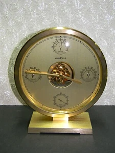 Howard Miller 4RG897 / 622-974 "Weather Station" Skeleton Clock Made In Japan - Picture 1 of 14