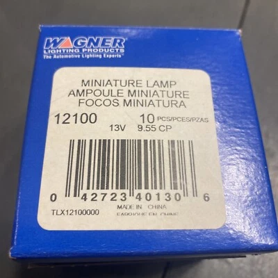 Juego de 2 nuevas mini bombilla domo lámpara Wagner 12100 Foto 1 de 2