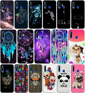 Cover custodia case morbida in TPU per HUAWEI HONOR 9x (normale) fantasia M10 - Foto 1 di 18