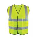 Scan Hi-Vis Yellow Safety Wear Waistcoat - Xxl (52In)