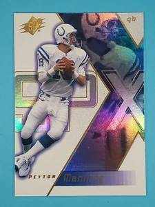 2000 Upper Deck SPx Sample Peyton Manning Indianapolis Colts #18 🏈 - Imagen 1 de 2