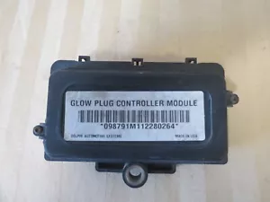 HUMMER CHEVROLET 6.5L DIESEL TURBO GLOW PLUG CONTROLLER MODULE Delphi 12568791 - Picture 1 of 5