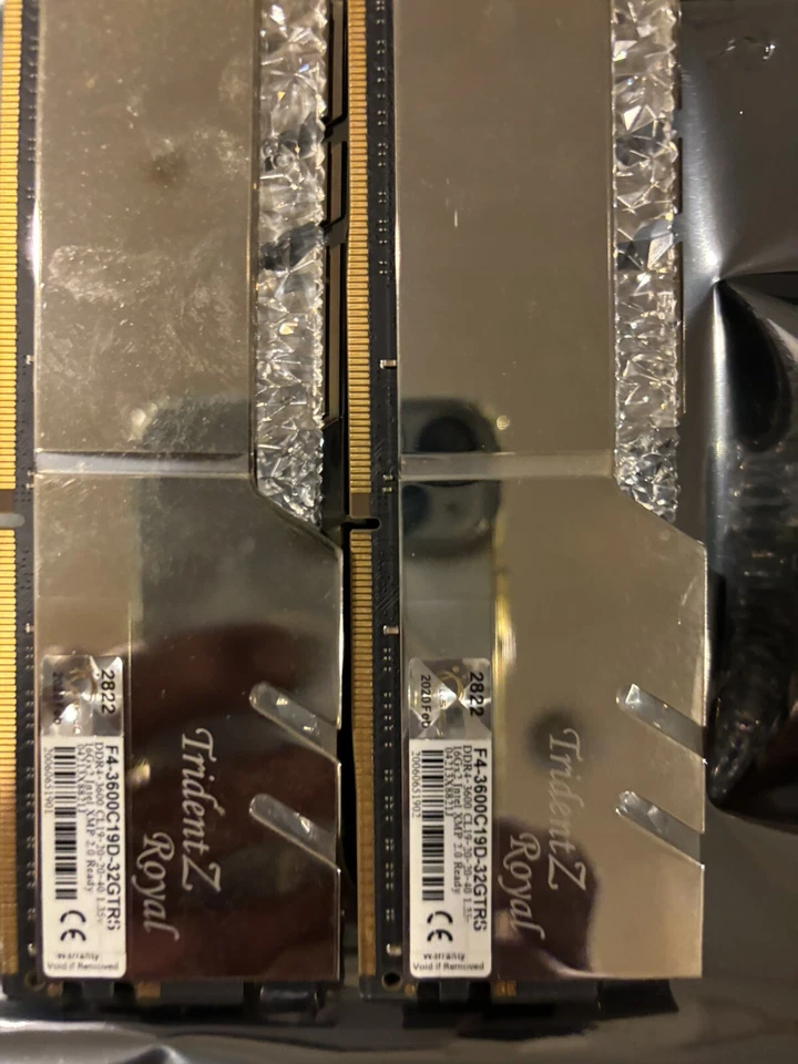 G.SKILL Trident Z Royal Series 32GB (2 x16GB) DDR4 3600 - Collector Edition - Image 1 of 2