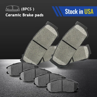 Pastillas de freno delanteras y traseras de cerámica para Kia Sorento 2003 2004 2005 2006 207 - 2009 Foto 1 de 4