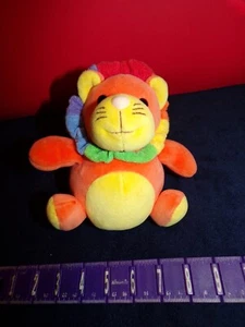 Braun Thermoscan Gund Lion Plush Chime Baby Rattle Toy Stuffed Animal EXCELLENT - Picture 1 of 6