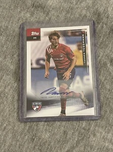 2021 Topps MLS Tanner Tessmann Autograph Auto FC Dallas Venezia USMNT - Picture 1 of 2