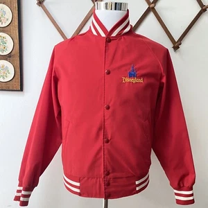 Vintage 1970s Mickey Walt Disney Bomber Varsity Jacket Made In USA Mens Small - Picture 1 of 12