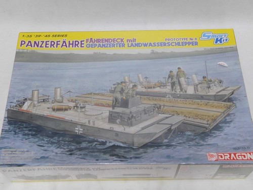Lot De 2 Maquettes Proto Panzerfahre Amphibie 1/35 Dragon - Occasion