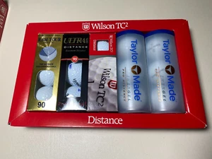 5 Sleeves New Golf Balls 2 Taylor Made 1 Ram Tour 1 Ultra 500 1 Wilson TC2 - Picture 1 of 5