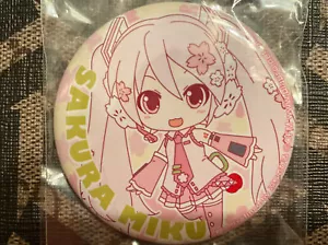 Hatsune Miku Anime Expo Exclusive Sakura Button Badges - Picture 1 of 1