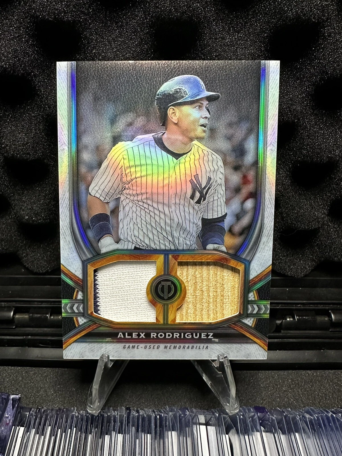 2023 Topps Tribute Dual Relics /199 Alex Rodriguez #DR-AR