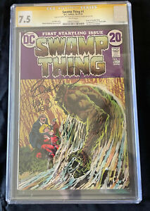 Swamp Thing 1 Dc Comics 1972 CGC SS Bernie Wrightson and Len Wein