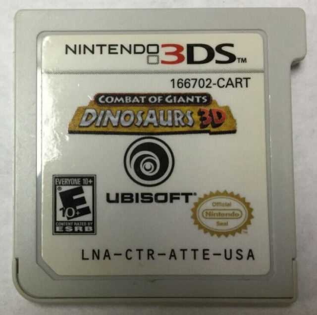 Combat of Giants™ Dinosaurs 3D, Nintendo 3DS games, Games